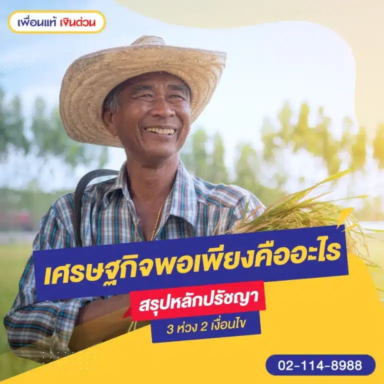 เศรษฐกิจพอเพียงหมายถึงอะไร