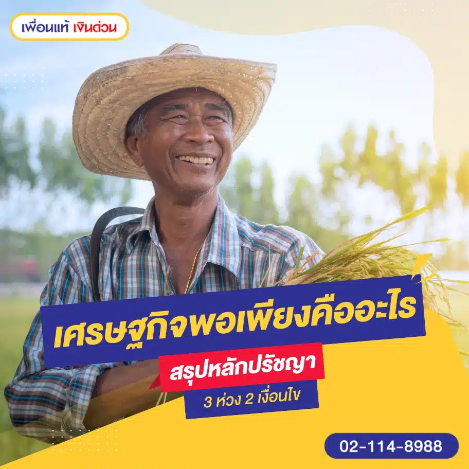 เศรษฐกิจพอเพียงหมายถึงอะไร