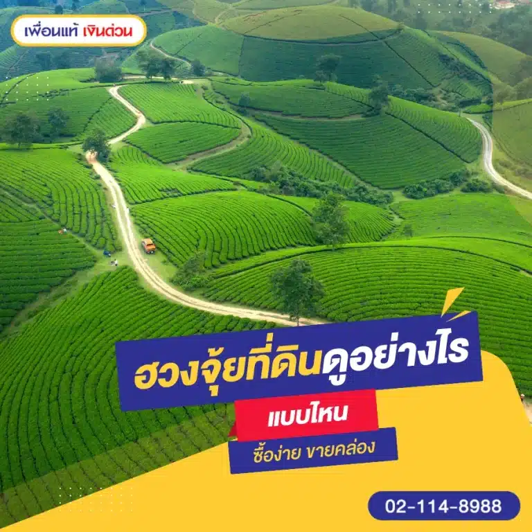 ฮวงจุ้ยที่ดินที่ดีดูอย่างไร