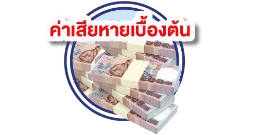 ค่าเสียหายเบื้องต้น​